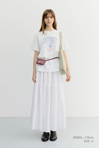 UNISEX CUPID ARCH LOGO T-SHIRT OFF WHITE