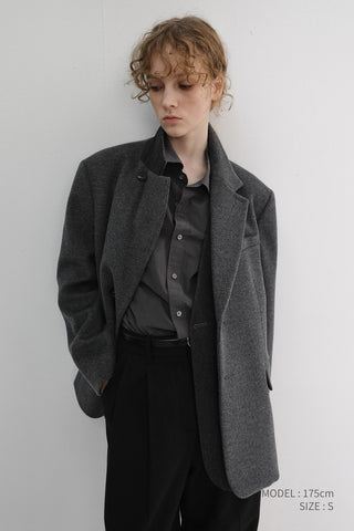 WINTER FLANNEL SLACKS BLACK
