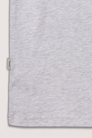 UNISEX SUMMER HOLIDAY SURF BOARD T-SHIRT LIGHT MELANGE GREY