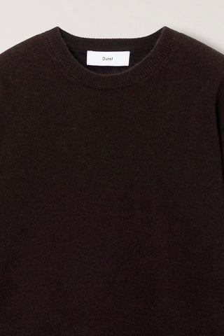 UNISEX ESSENTIAL CREWNECK SWEATER BROWN
