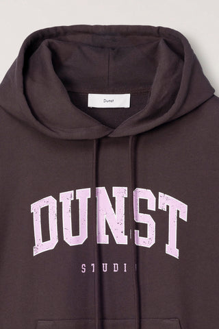 UNISEX ARCH LOGO HOODIE BROWN