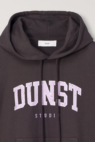 UNISEX ARCH LOGO HOODIE BROWN