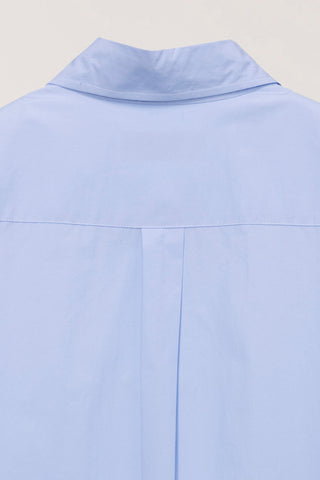 UNISEX SOFT POPLIN SHIRT SOFT BLUE