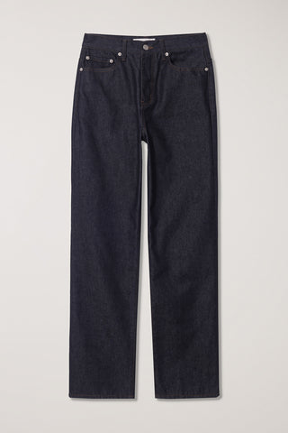 90S WIDE LEG NEW JEANS RAW DENIM