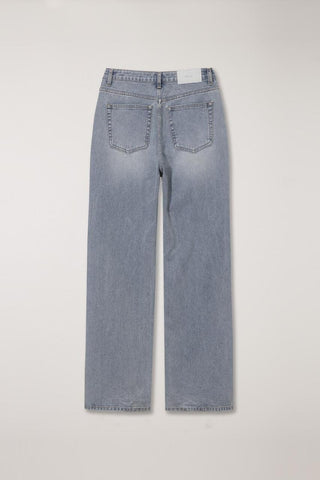 RELAXED WIDE JEANS LIGHT BLUE