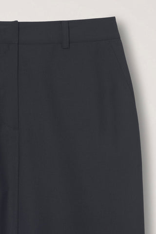 H-LINE LONG SKIRT BLACK