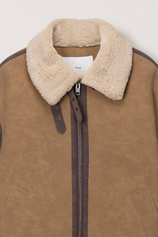 UNISEX B-3 SHEARLING JACKET CAMEL