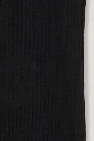RELAXED SLEEVELESS TOP BLACK
