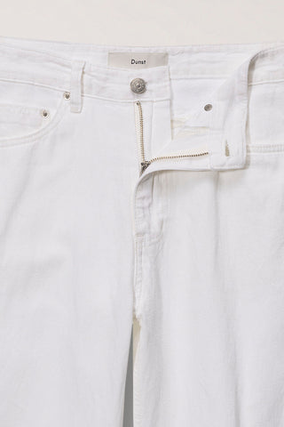 RELAXED SUMMER DENIM PANTS OFF WHITE