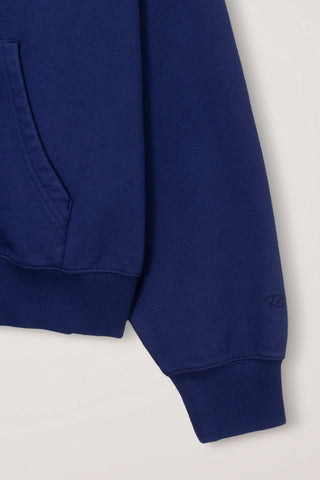 UNISEX GARMENT DYED HOODIE NAVY