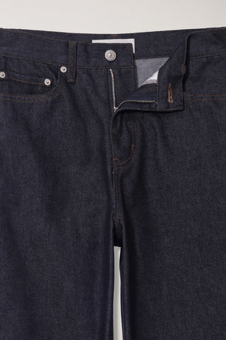 90S WIDE LEG NEW JEANS RAW DENIM