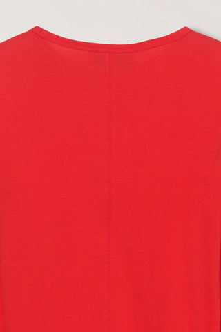 ESSENTIAL CREW-NECK T-SHIRT RED