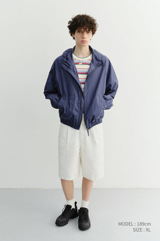UNISEX SUMMER BREEZE WINDBREAKER NAVY BLUE