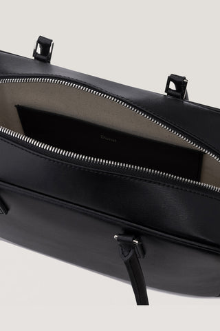 CLASSIC 28 LEATHER BAG BLACK