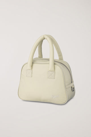 NYLON BOSTON TOTE BAG BEIGE
