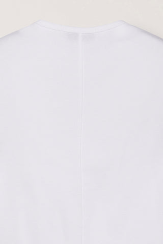 V-NECK SLIM TOP OFF WHITE