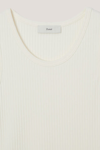 RELAXED SLEEVELESS TOP IVORY