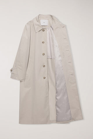 UNISEX REFINED MAC COAT BEIGE