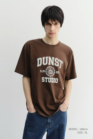 UNISEX CLASSIC LOGO T-SHIRT BROWN
