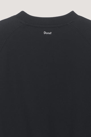 UNISEX DUNST LOGO CREASE SWEATSHIRT BLACK
