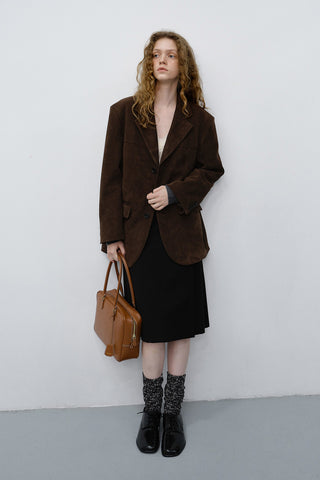 CLASSIC 28 LEATHER BAG TAN