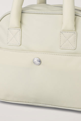 NYLON BOSTON TOTE BAG BEIGE