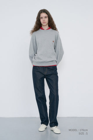 ESSENTIAL STRAIGHT JEANS RAW BLUE