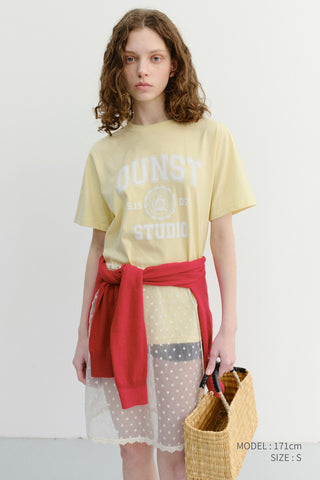 UNISEX CLASSIC LOGO T-SHIRT LEMON