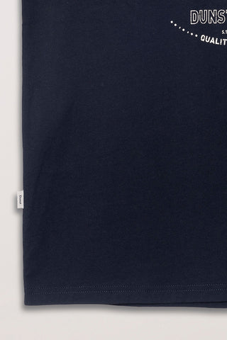 UNISEX CUPID ARCH LOGO T-SHIRT FRENCH NAVY