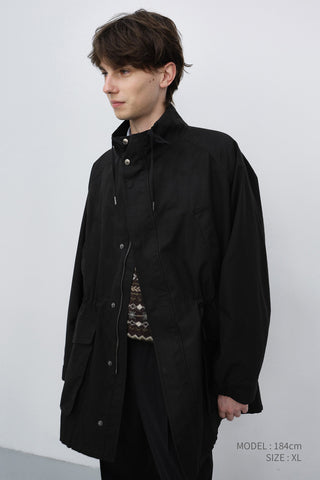 UNISEX MODERN FIELD JACKET BLACK