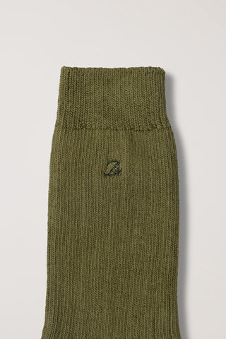 CLASSIC LOGO SOCKS KHAKI