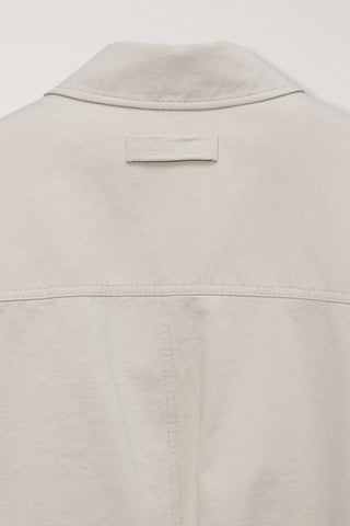 UNISEX COLLARED BLOUSON JACKET SEASALT GREY