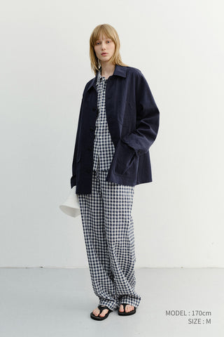 UNISEX CHORE JACKET NAVY - Dunst