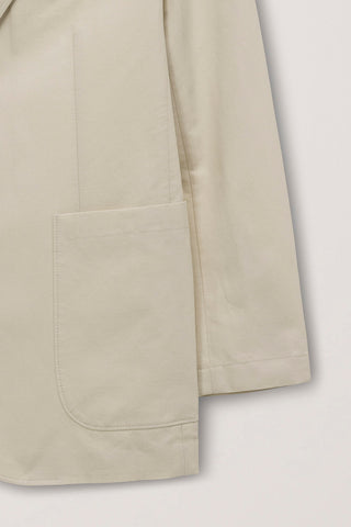 UNISEX CLASSIC LINEN JACKET CREAM - Dunst