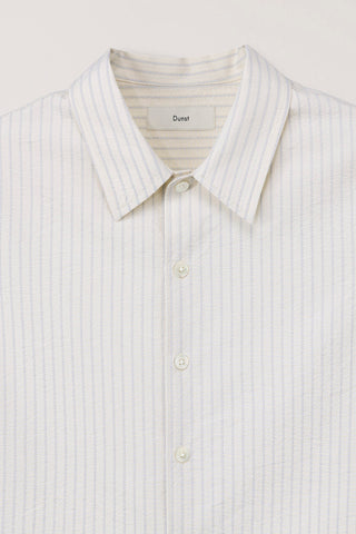 UNISEX HOLIDAY STRIPED SHIRT CREAM STRIPE - Dunst