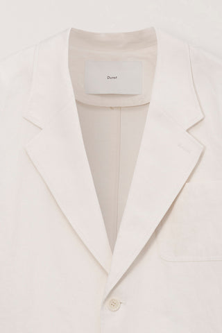 UNISEX SOFT TAILORED JACKET CREAM - Dunst