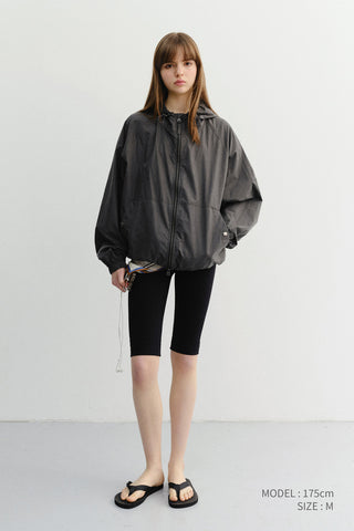 UNISEX SUMMER BREEZE WINDBREAKER BLACK - Dunst