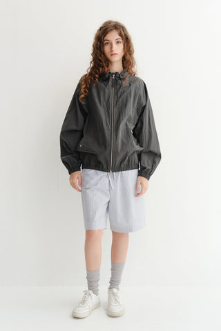 UNISEX SUMMER BREEZE WINDBREAKER BLACK - Dunst