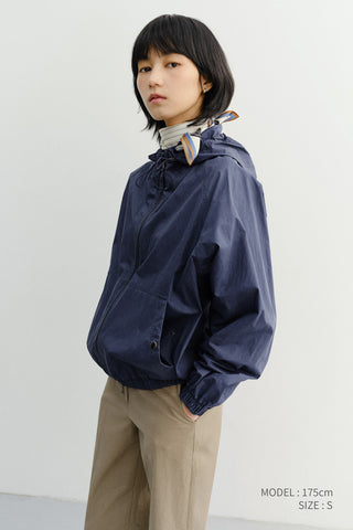 UNISEX SUMMER BREEZE WINDBREAKER NAVY BLUE - Dunst