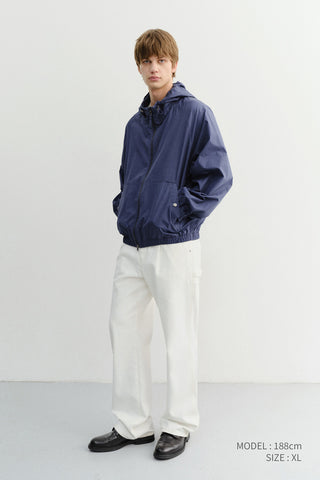 UNISEX SUMMER BREEZE WINDBREAKER NAVY BLUE - Dunst