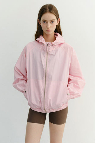 UNISEX SUMMER BREEZE WINDBREAKER SOFT PINK - Dunst