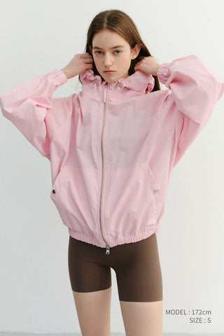 UNISEX SUMMER BREEZE WINDBREAKER SOFT PINK - Dunst