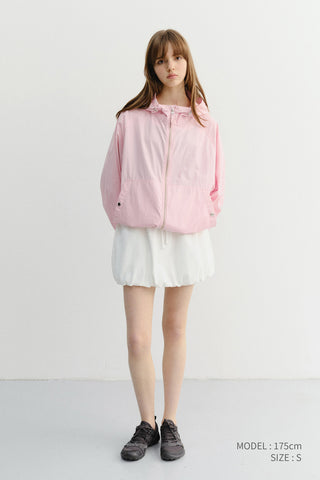 UNISEX SUMMER BREEZE WINDBREAKER SOFT PINK - Dunst