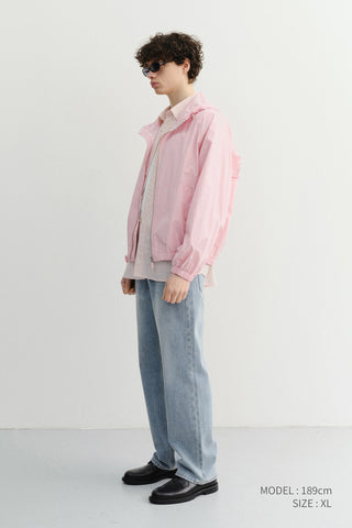 UNISEX SUMMER BREEZE WINDBREAKER SOFT PINK - Dunst