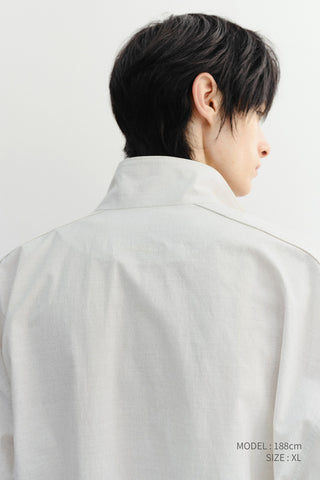 UNISEX SUMMER HARRINGTON JACKET CREAM STRIPE - Dunst