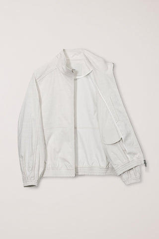 UNISEX SUMMER HARRINGTON JACKET CREAM STRIPE - Dunst