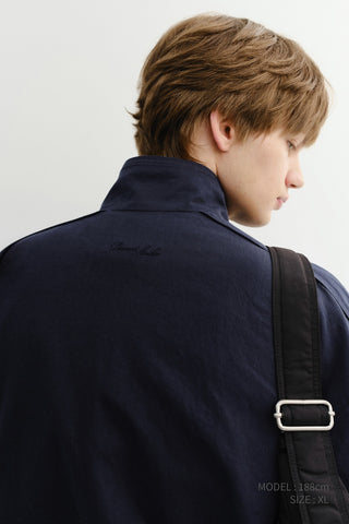 UNISEX SUMMER HARRINGTON JACKET NAVY - Dunst