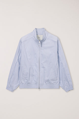 UNISEX SUMMER HARRINGTON JACKET SOFT BLUE STRIPE - Dunst