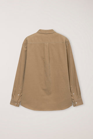 UNISEX CORDUROY SHIRT BEIGE