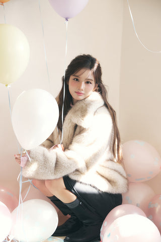 [SULLYOON PICK] ESSENTIAL ROLL NECK TOP SOFT PINK